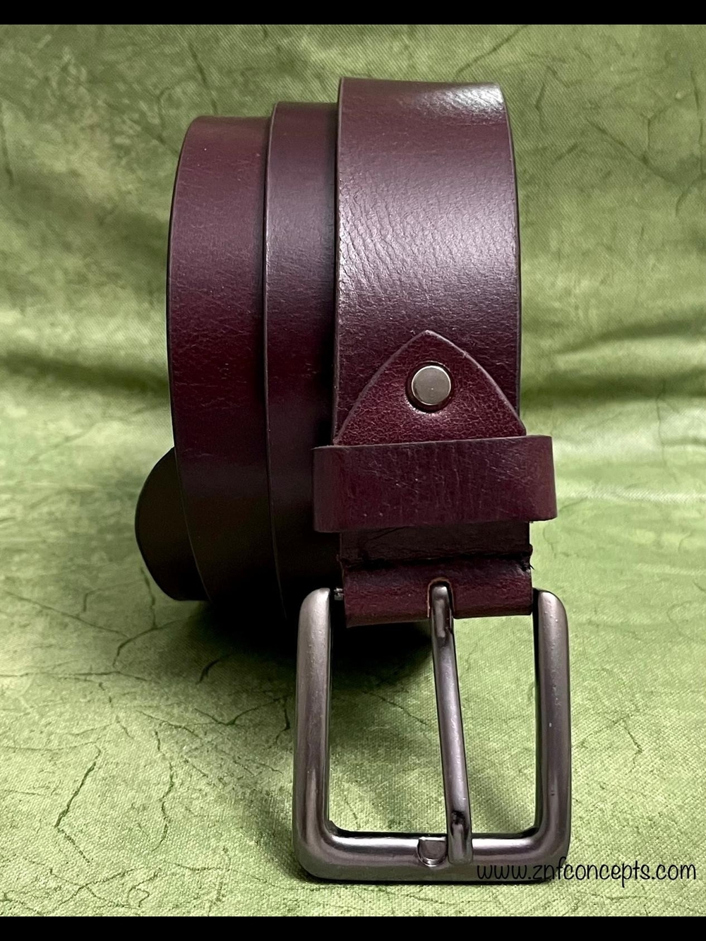 Real leather, Dark Brown Belt